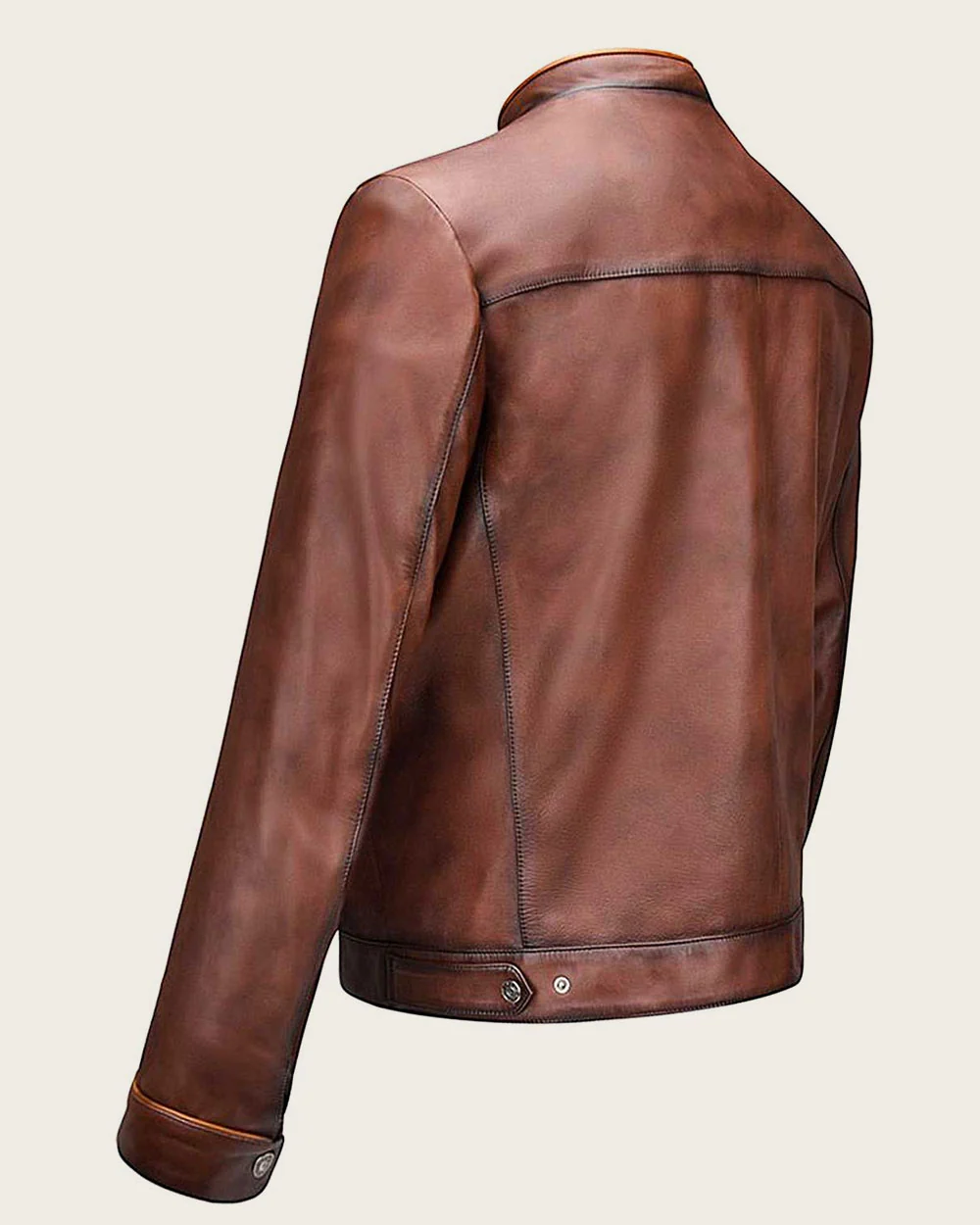 Brown minimalist jacket