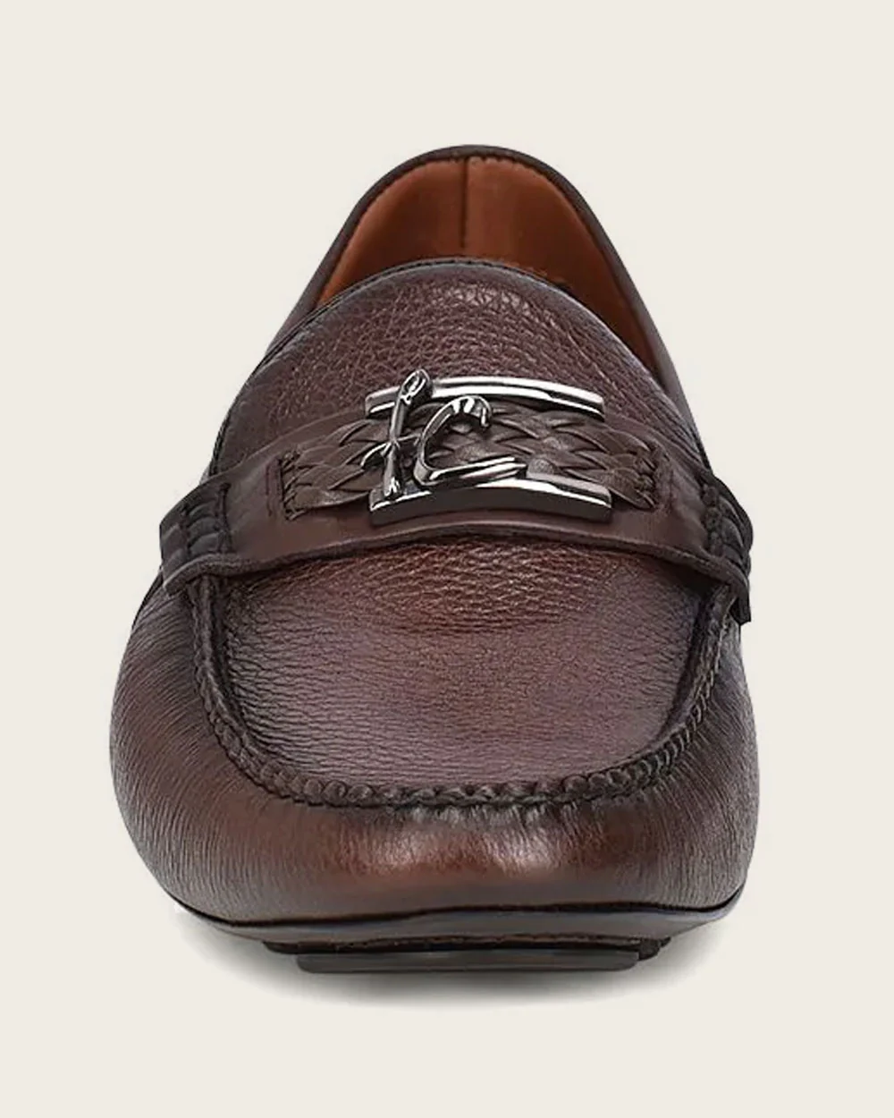 Driver hand-made brown shoe 14 Driver hand-made brown shoe