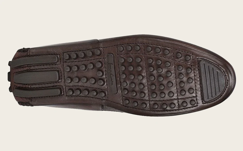 Driver hand-made brown shoe 16 Driver hand-made brown shoe