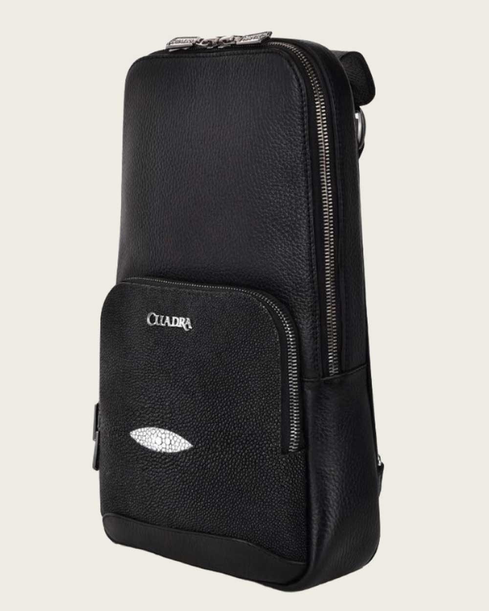 Mens Black leather shoulder bag 13 Mens Black leather shoulder bag