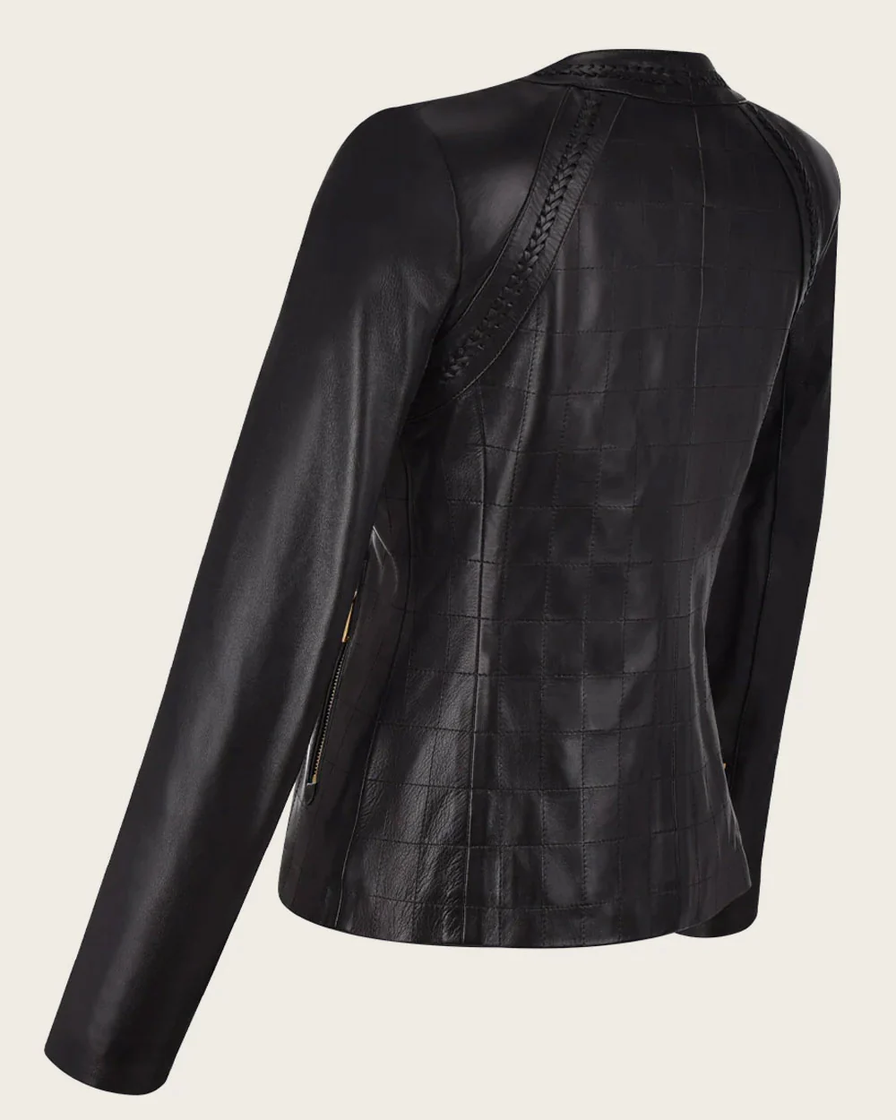 Black shearling jacket 10 Black shearling jacket