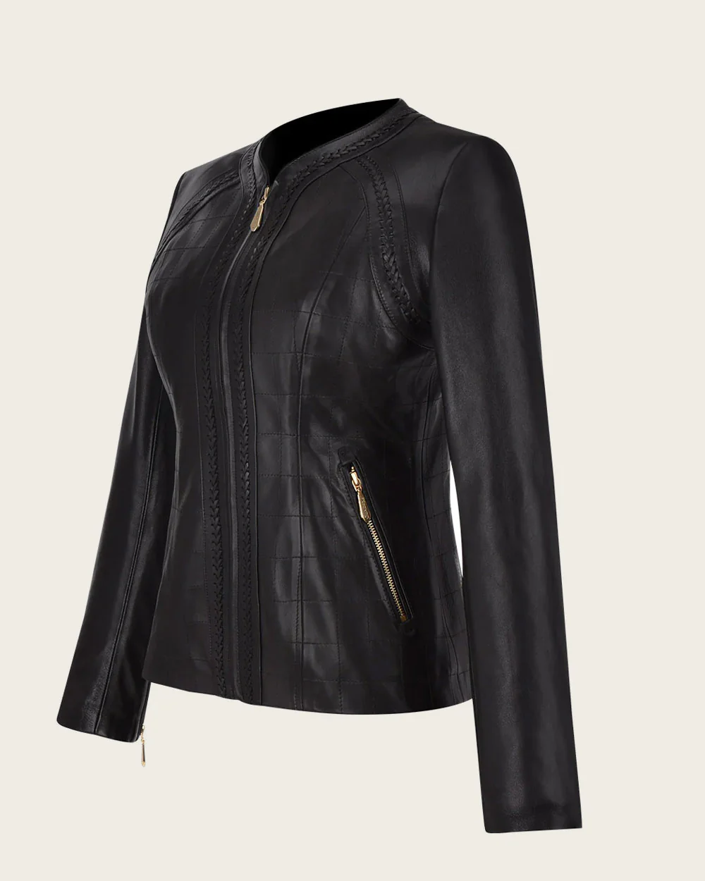 Black shearling jacket 6 Black shearling jacket