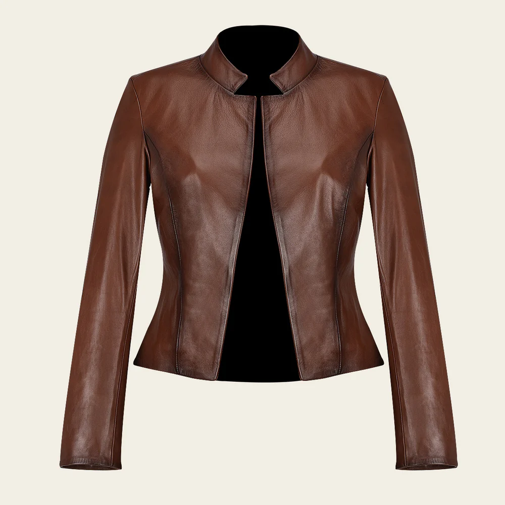 Brown short jacket 12 Brown short jacket