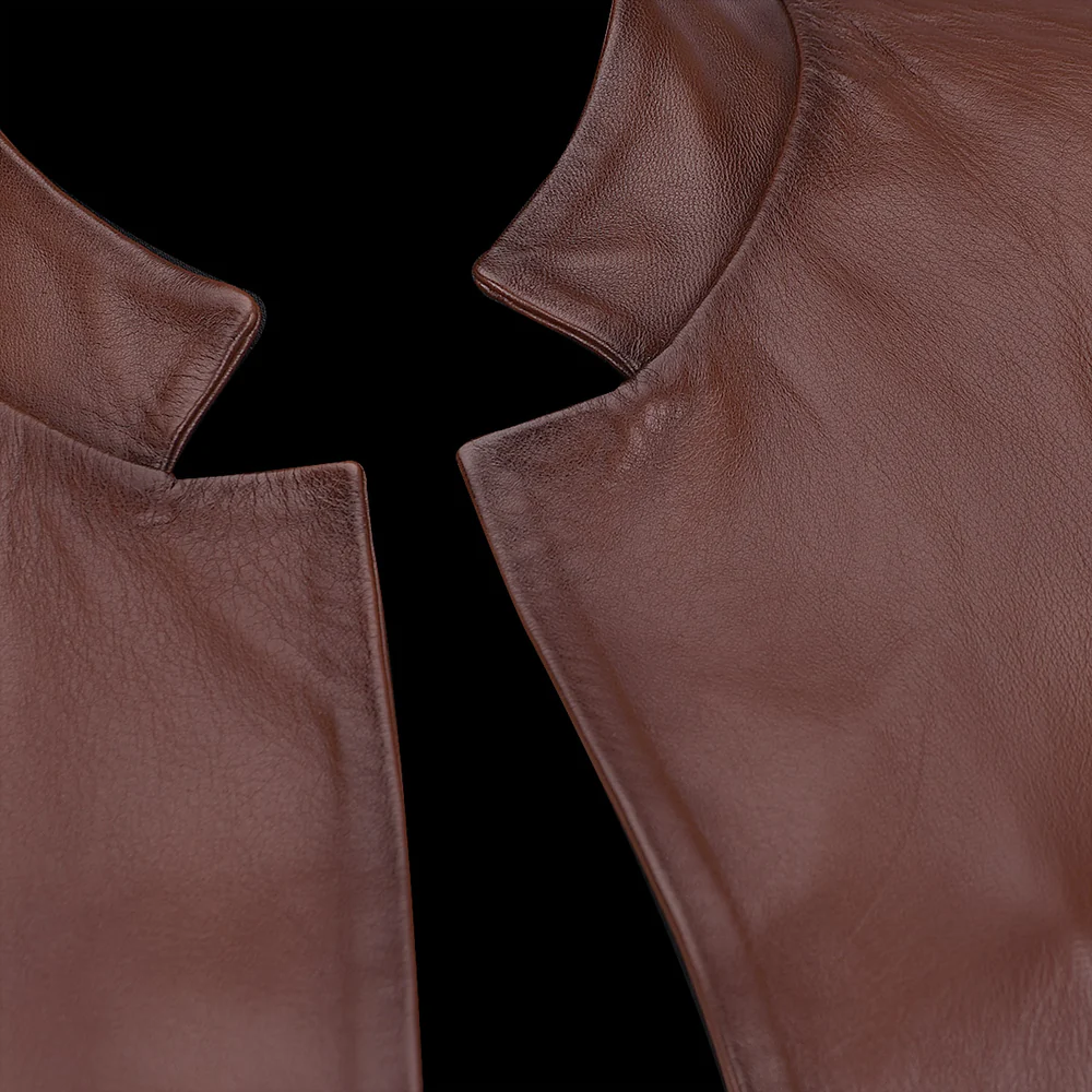 Brown short jacket 3 Brown short jacket