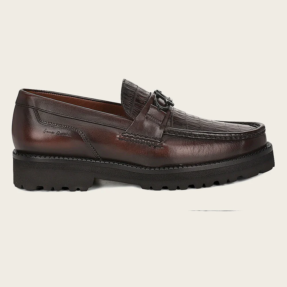 Loafer ultra exotic brown shoe 16 Loafer ultra exotic brown shoe