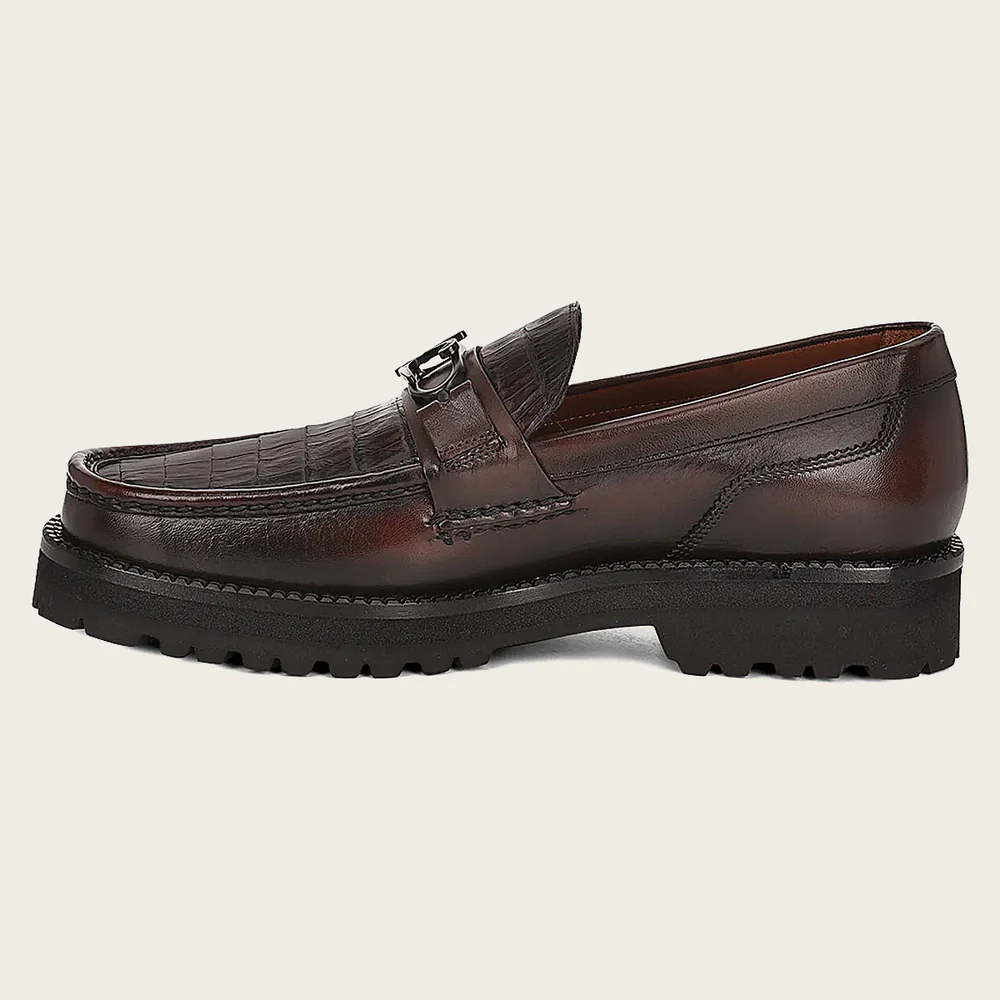 Loafer ultra exotic brown shoe 18 Loafer ultra exotic brown shoe