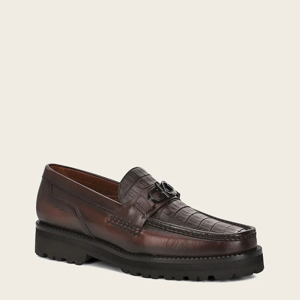 Loafer ultra exotic brown shoe 4 Loafer ultra exotic brown shoe
