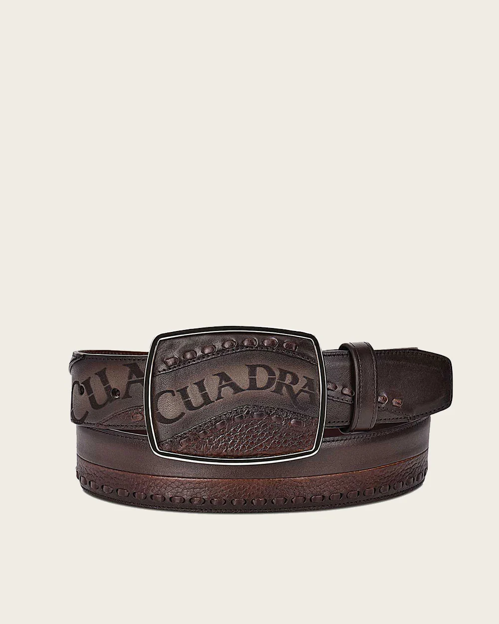 Brown bovine cowboy western Belt