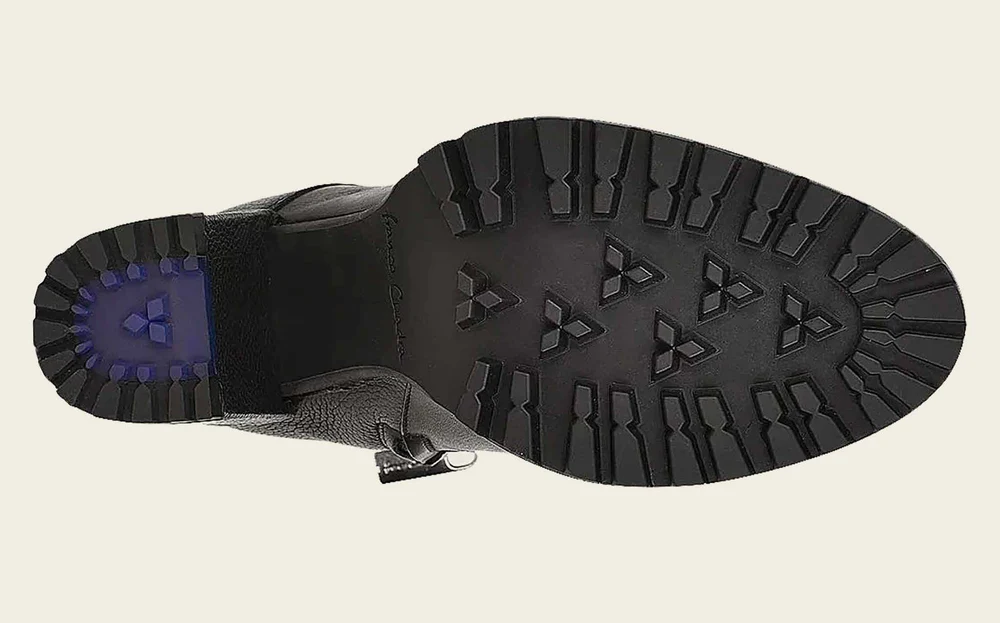 Ankle black urban bootie with crystals 8 Ankle black urban bootie with crystals