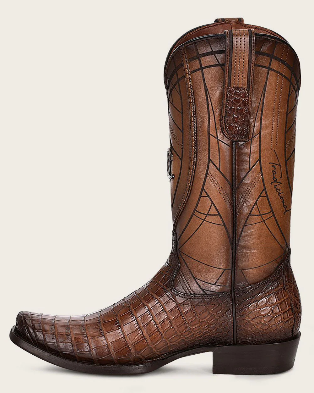 Moreleti Cayman Leather Cowboy Boots