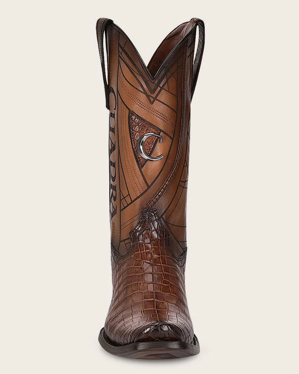Moreleti Cayman Leather Cowboy Boots