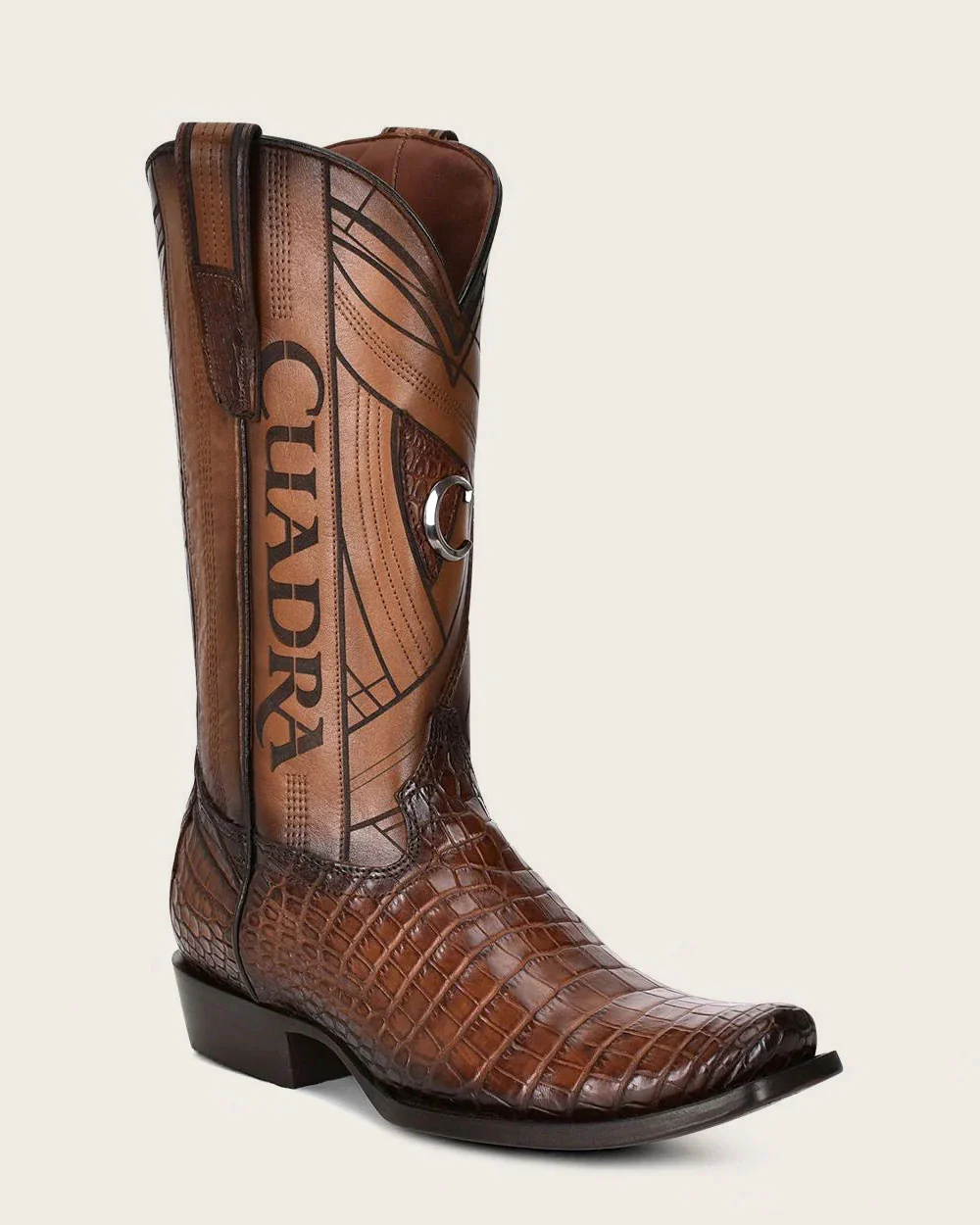 Moreleti Cayman Leather Cowboy Boots