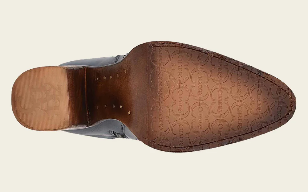 Western Style Blue Exotic Boot