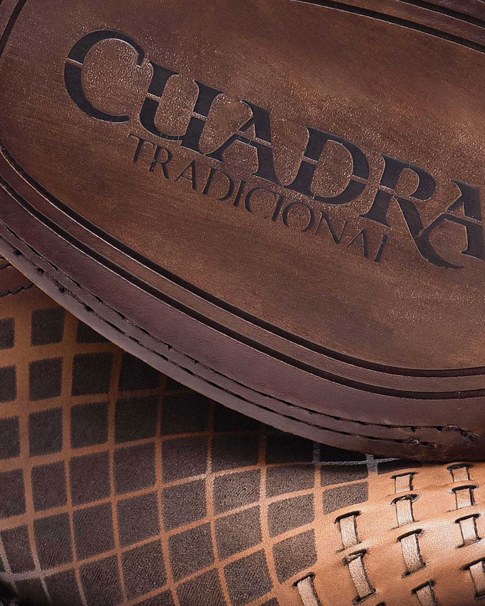 Engraved Honey Leather Western Boots