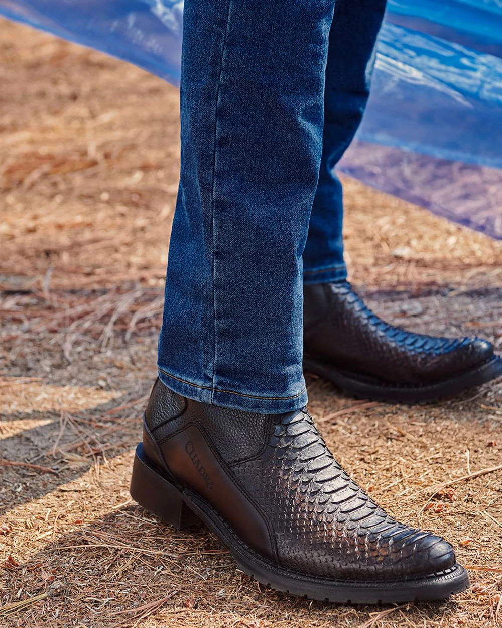 Urban Brown Exotic Boot