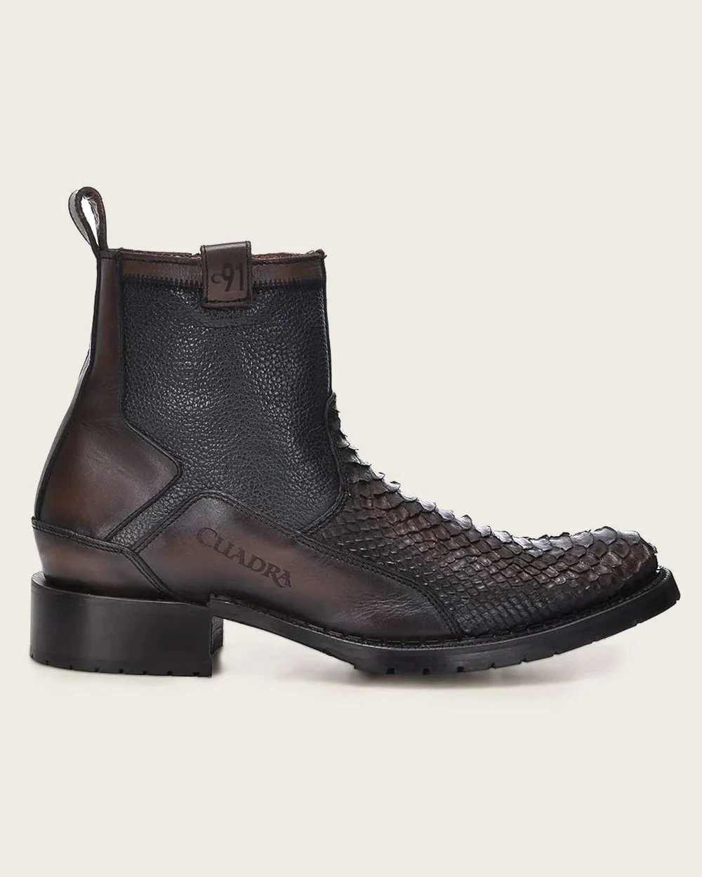 Urban Brown Exotic Boot