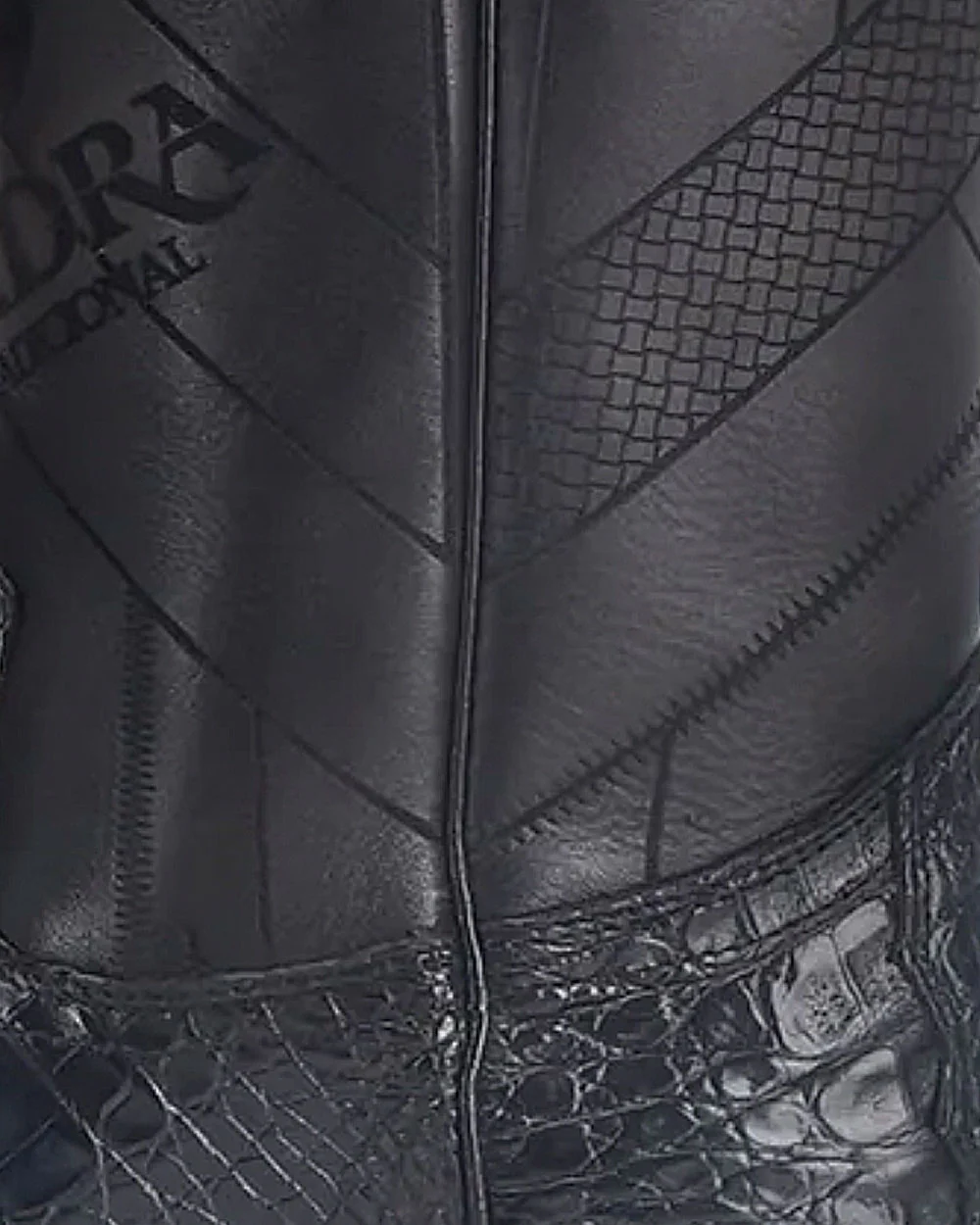 Handcrafted Blue Cayman Western Boots