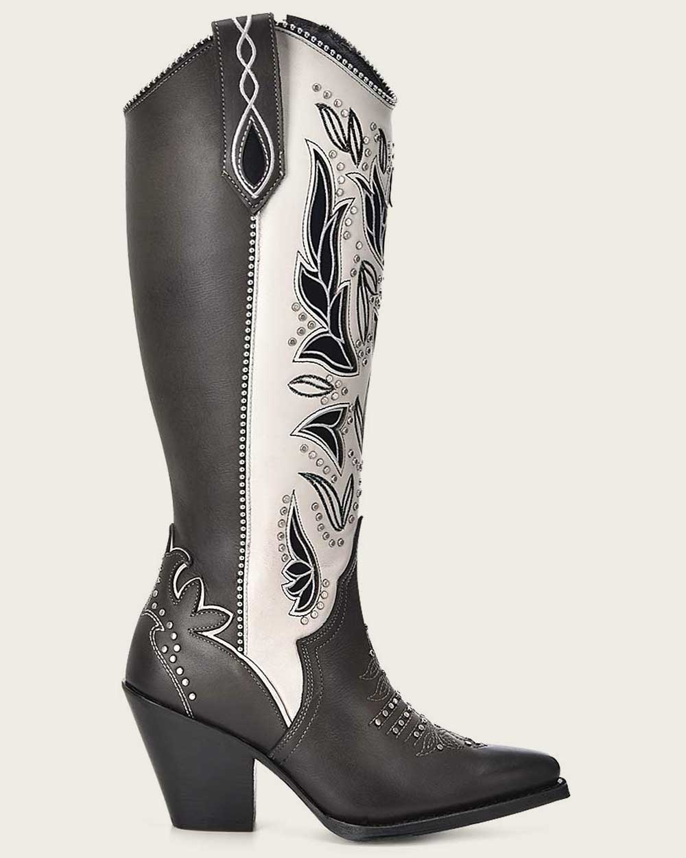 Oxford-Style Western Cowgirl Boots