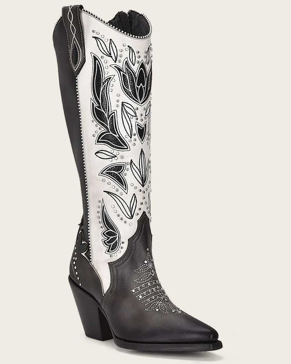 Oxford-Style Western Cowgirl Boots