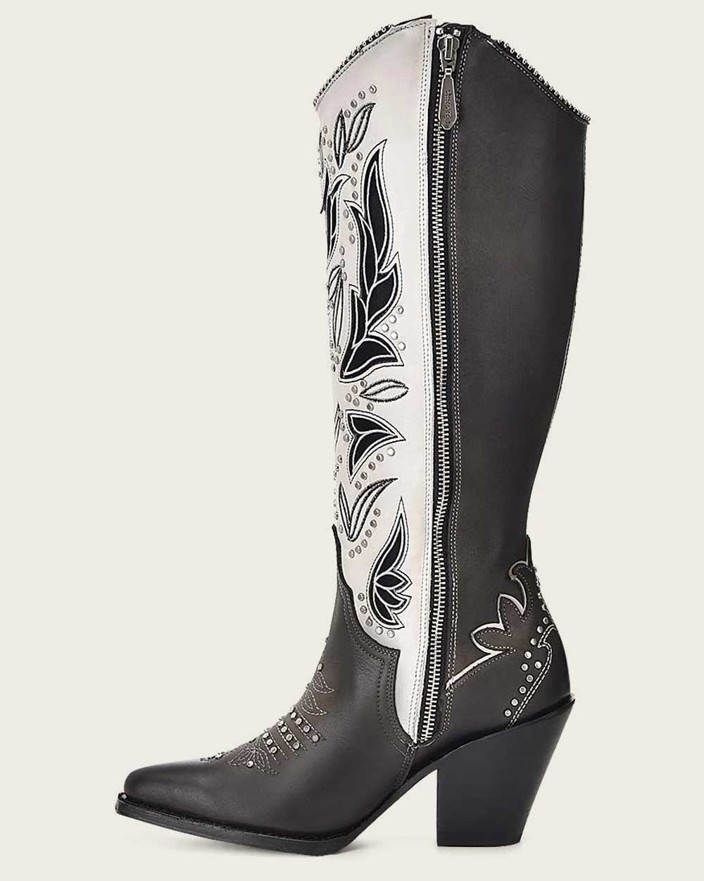 Oxford-Style Western Cowgirl Boots