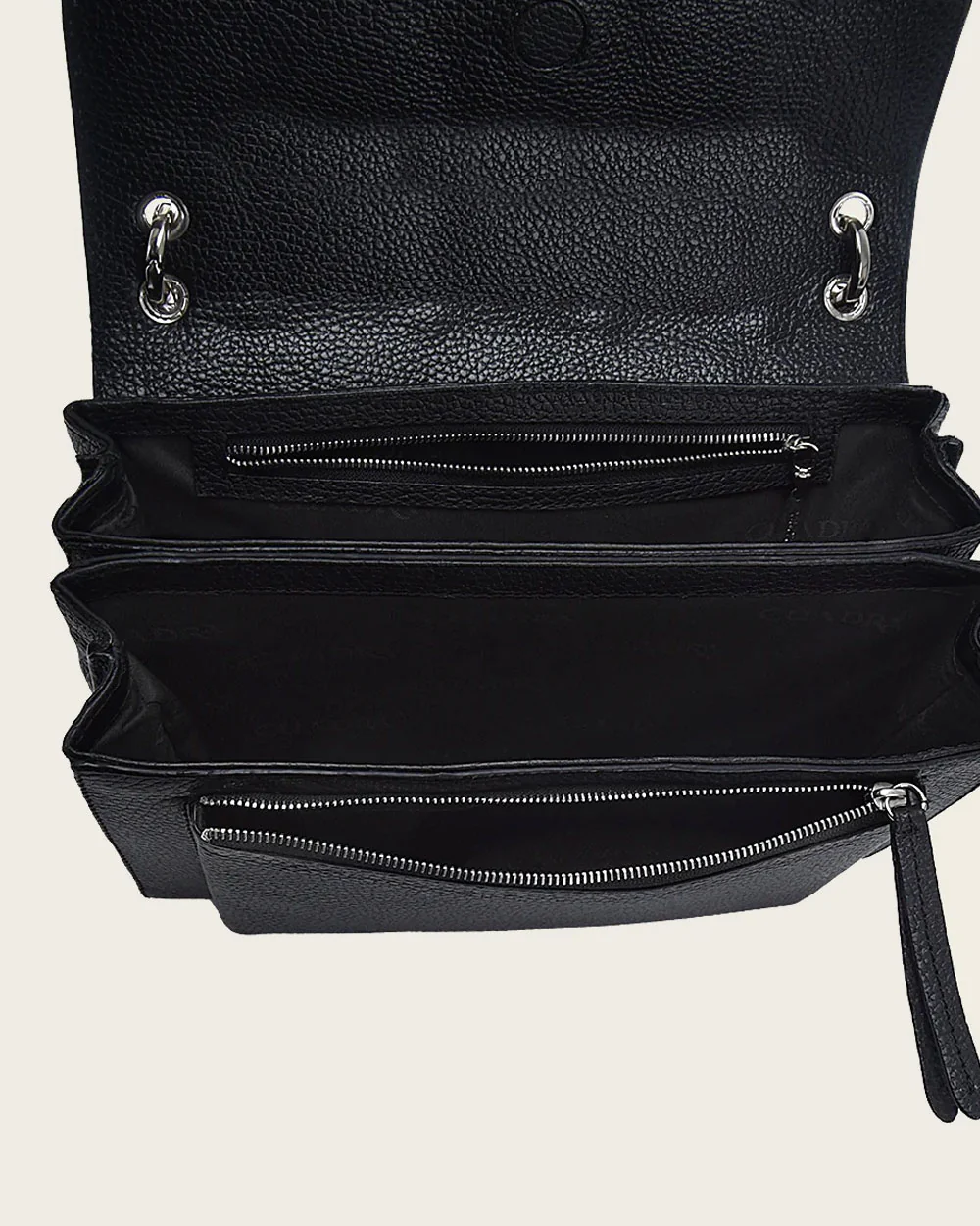 Black flap handbag 12 Black flap handbag