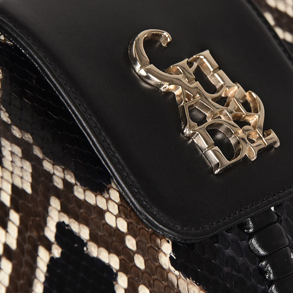 Black handmade flap handbag 5 Black handmade flap handbag