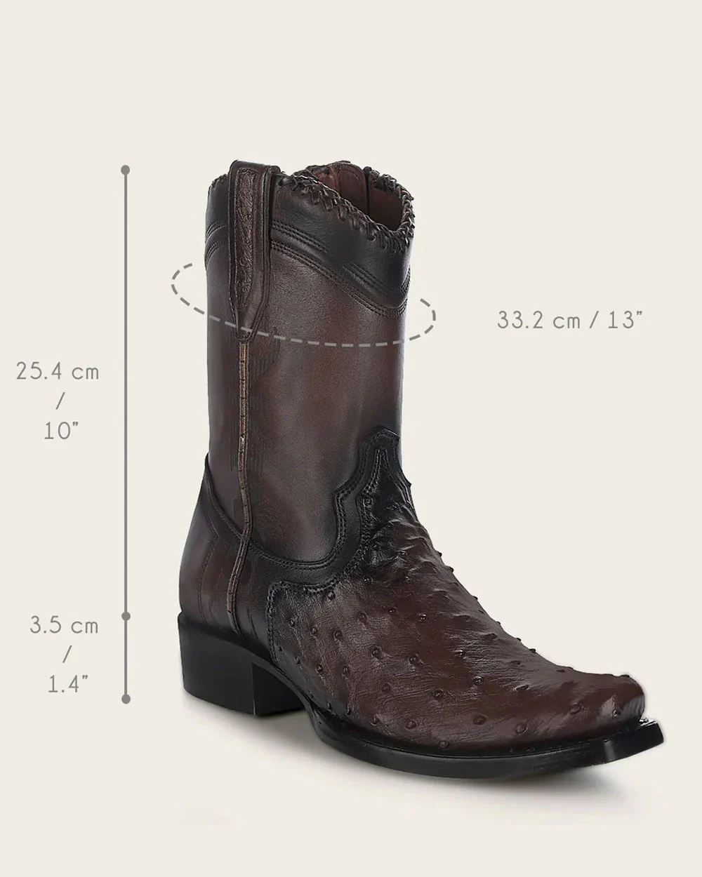Western Casual Dark Brown Exotic Cowboy Boots 20 Western Casual Dark Brown Exotic Cowboy Boots