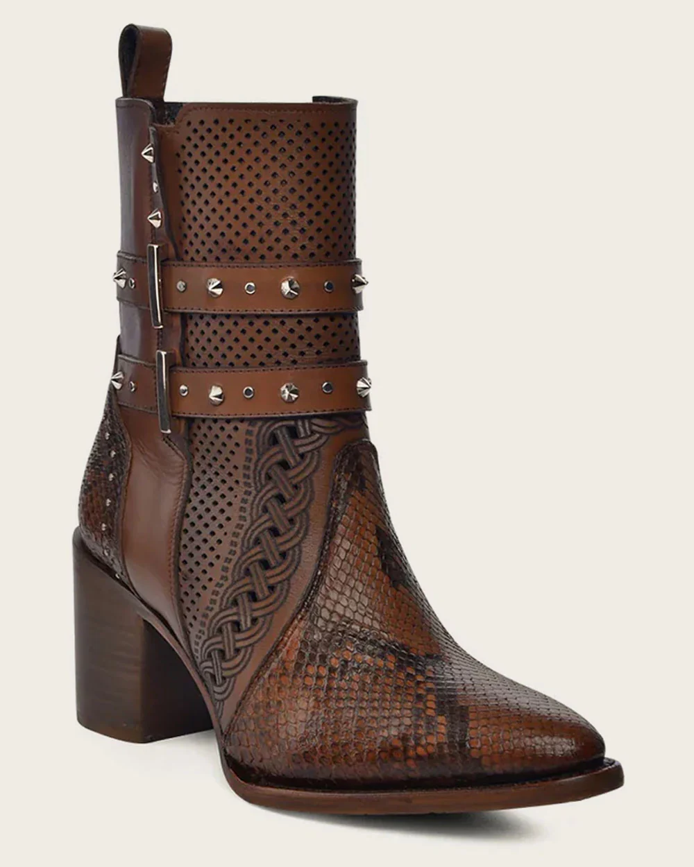 Ankle honey exotic bootie