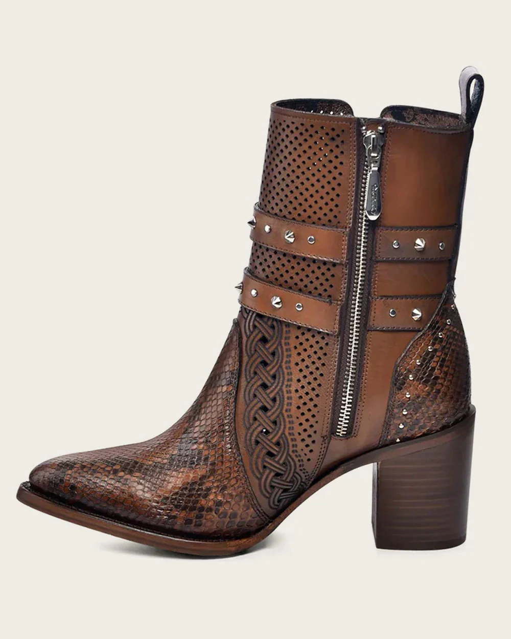 Ankle honey exotic bootie