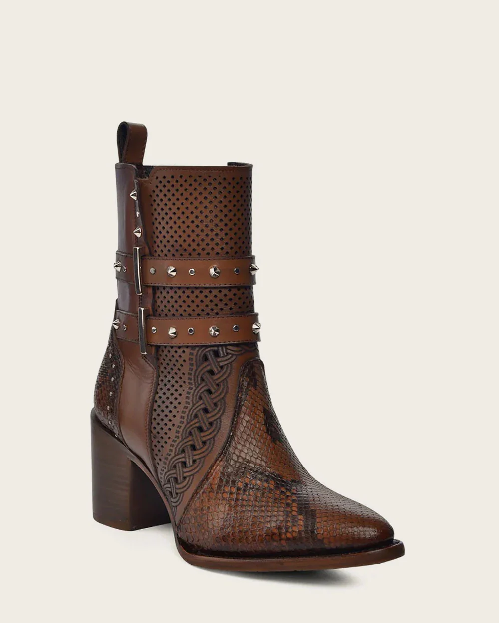 Ankle honey exotic bootie