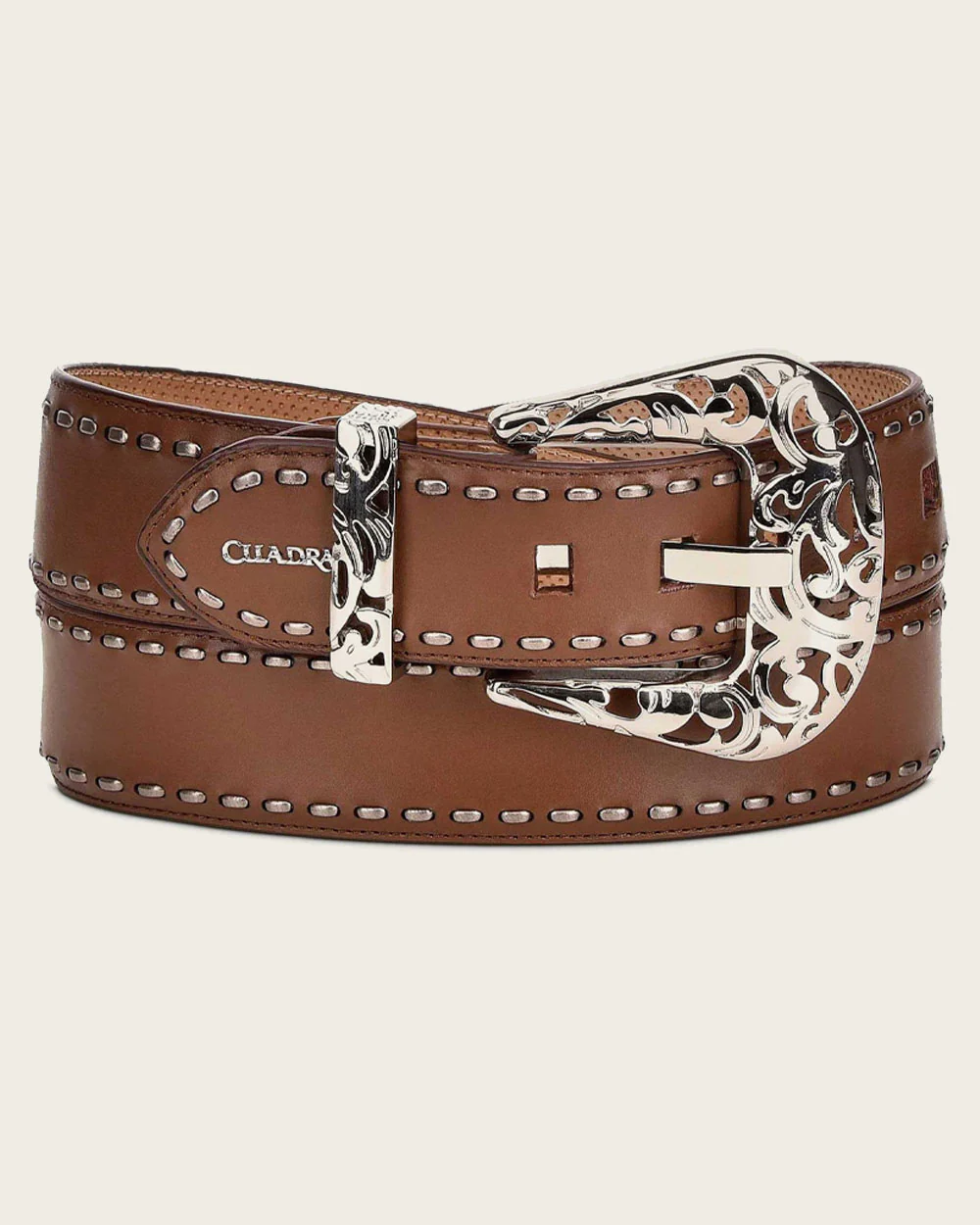 Honey handwoven belt