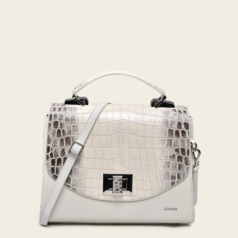 White ultra exotic flap handbag 12 White ultra exotic flap handbag