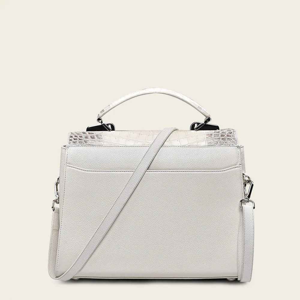 White ultra exotic flap handbag 7 White ultra exotic flap handbag