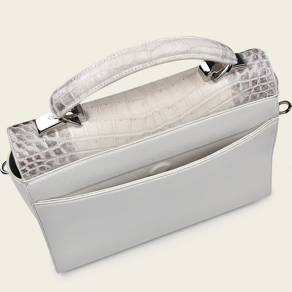 White ultra exotic flap handbag 8 White ultra exotic flap handbag