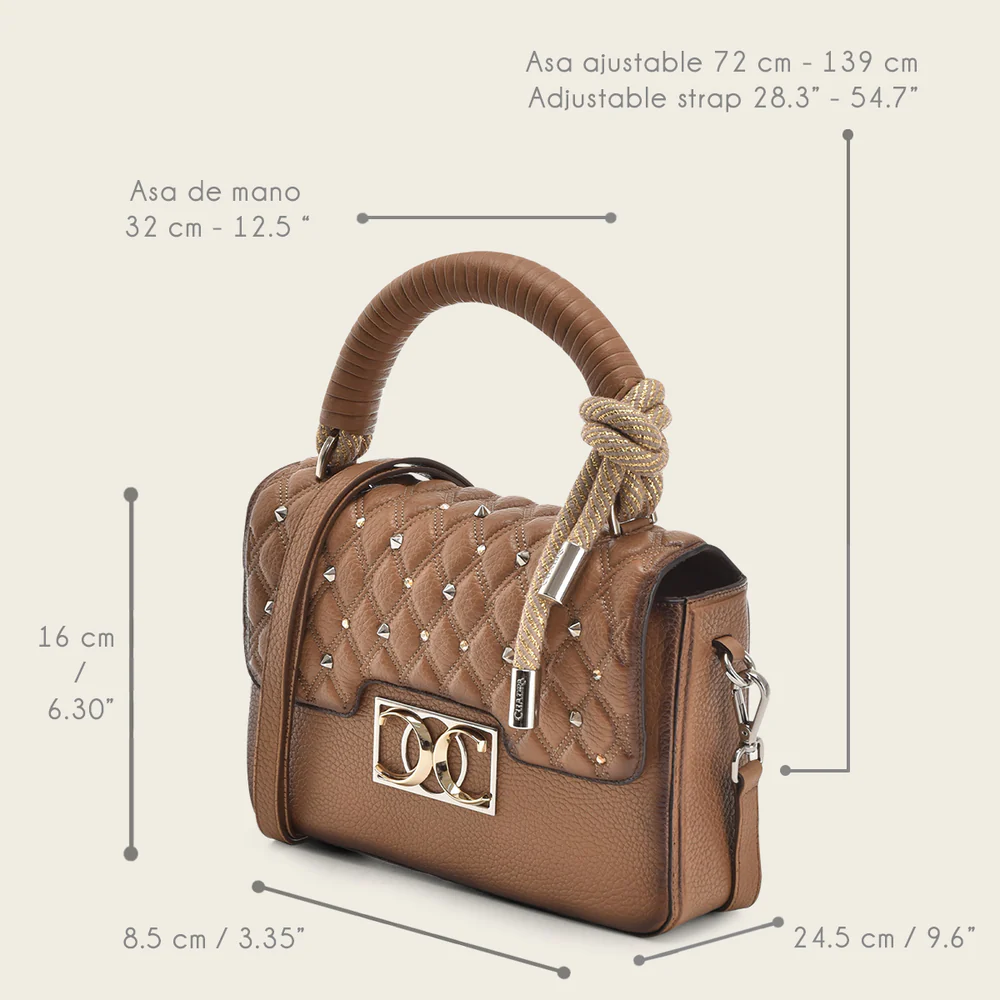 Light brown top handle handbag 8 Light brown top handle handbag