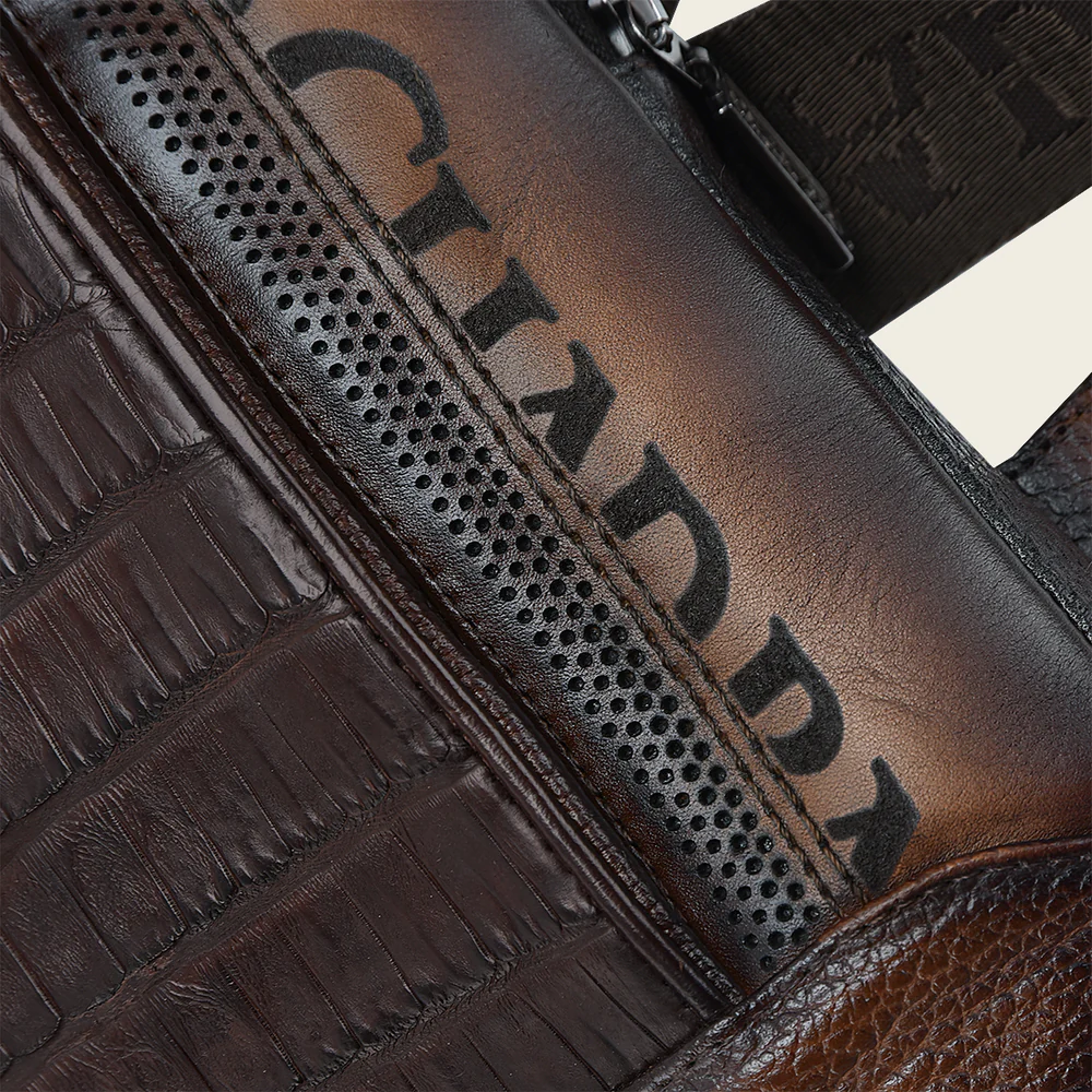 Brown cayman shoulder bag 14 Brown cayman shoulder bag