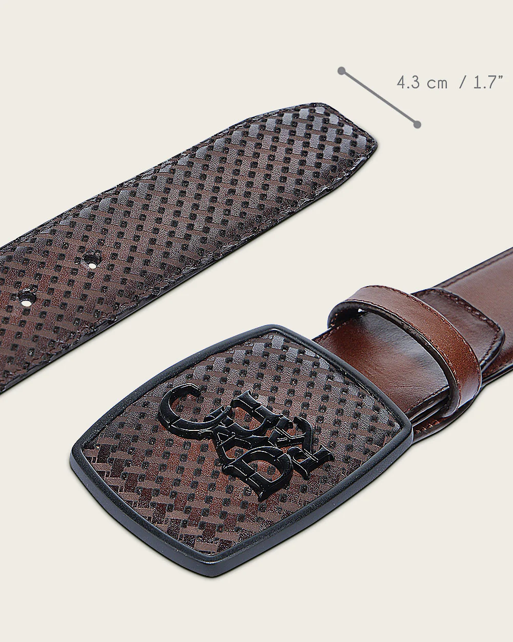 Honey brown bovine western Belt 6 Honey brown bovine western Belt