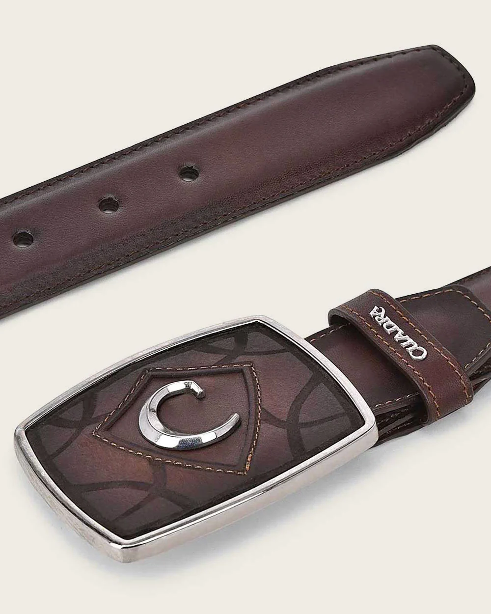 Brown western bovine Belt 12 Brown western bovine Belt