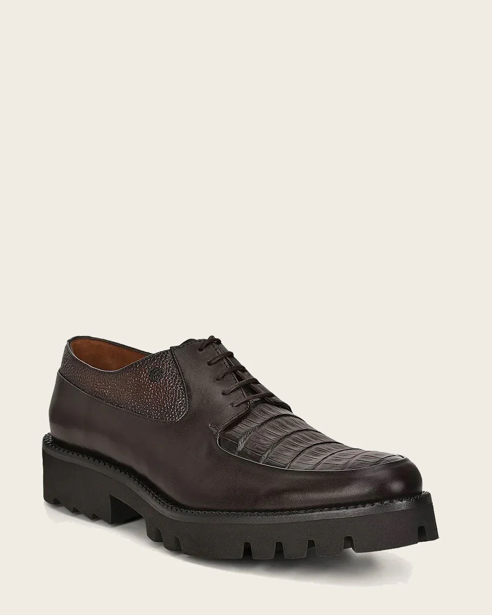 Formal brown exotic shoe 10 Formal brown exotic shoe