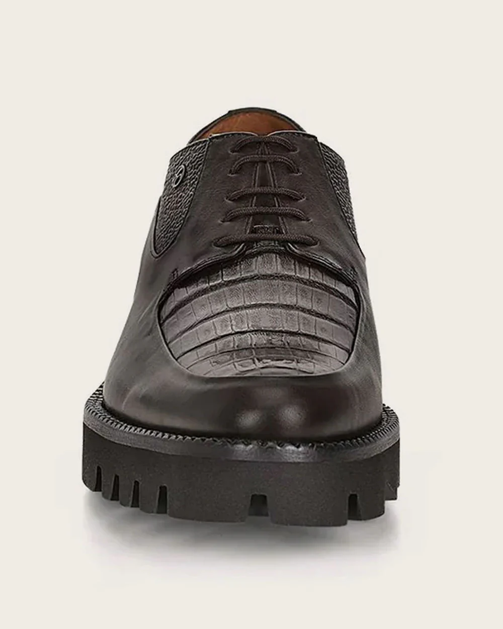 Formal brown exotic shoe 6 Formal brown exotic shoe