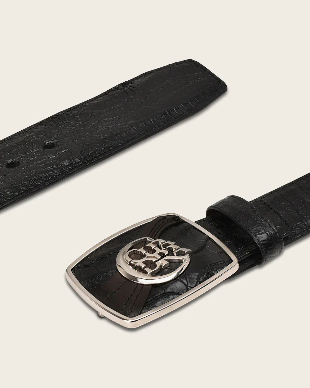 Black engraved ultra exotic Belt 5 Black engraved ultra exotic Belt