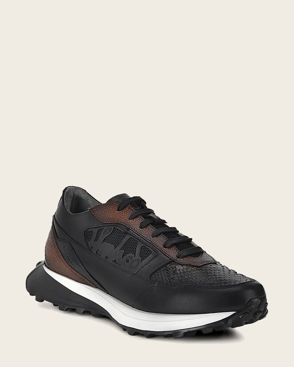 Sneakers grey exotic leather 10 Sneakers grey exotic leather