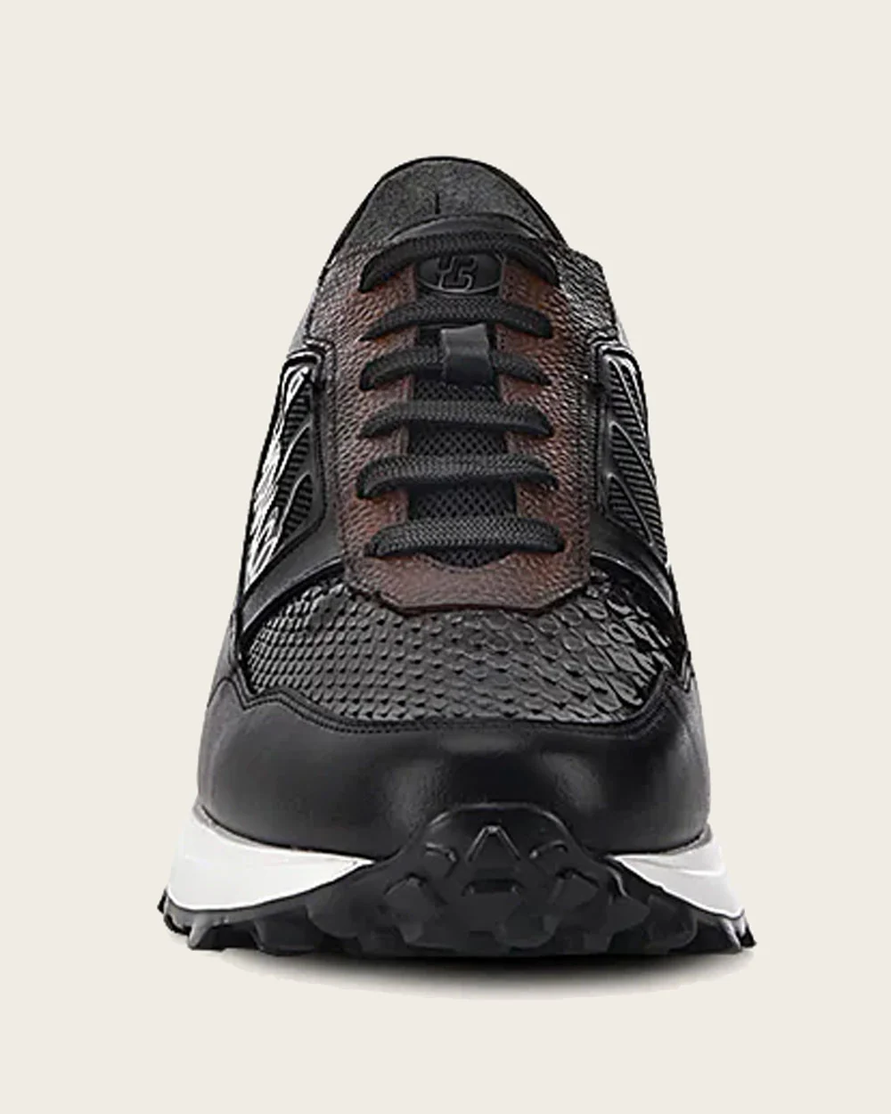 Sneakers grey exotic leather 15 Sneakers grey exotic leather