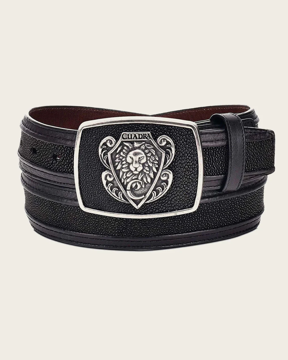 Black western stingray Belt