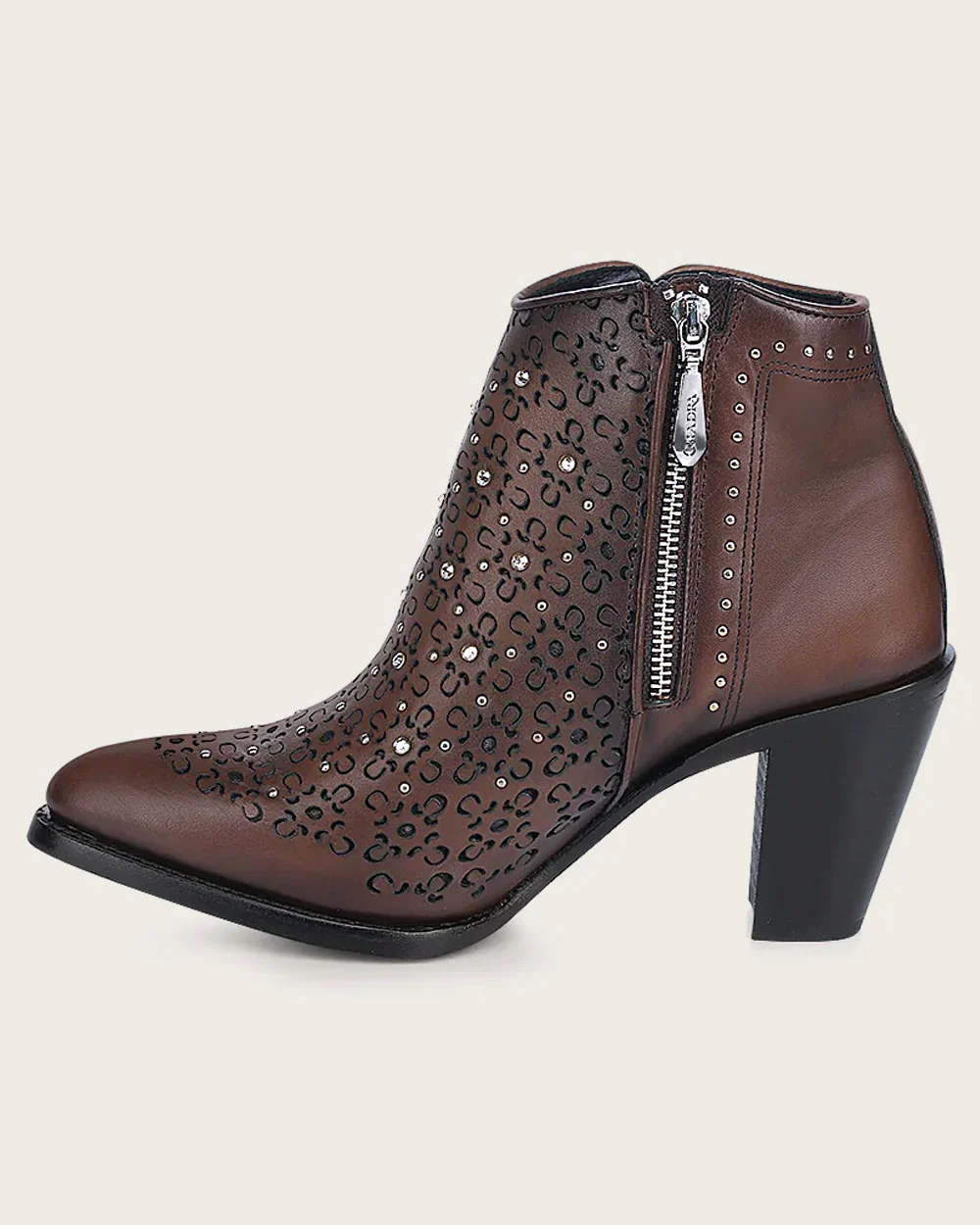 Ankle honey bootie with crystals 13 Ankle honey bootie with crystals