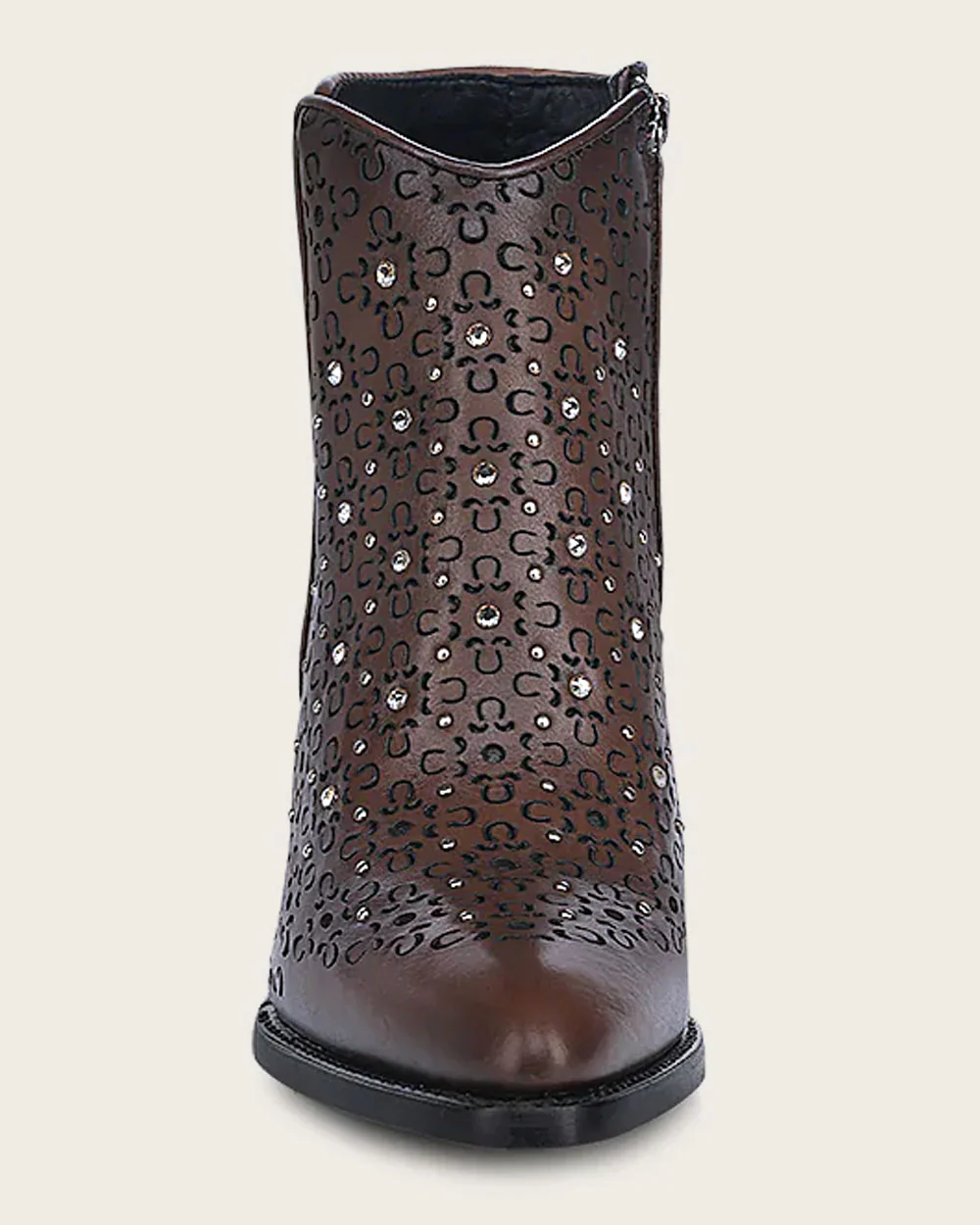 Ankle honey bootie with crystals 14 Ankle honey bootie with crystals