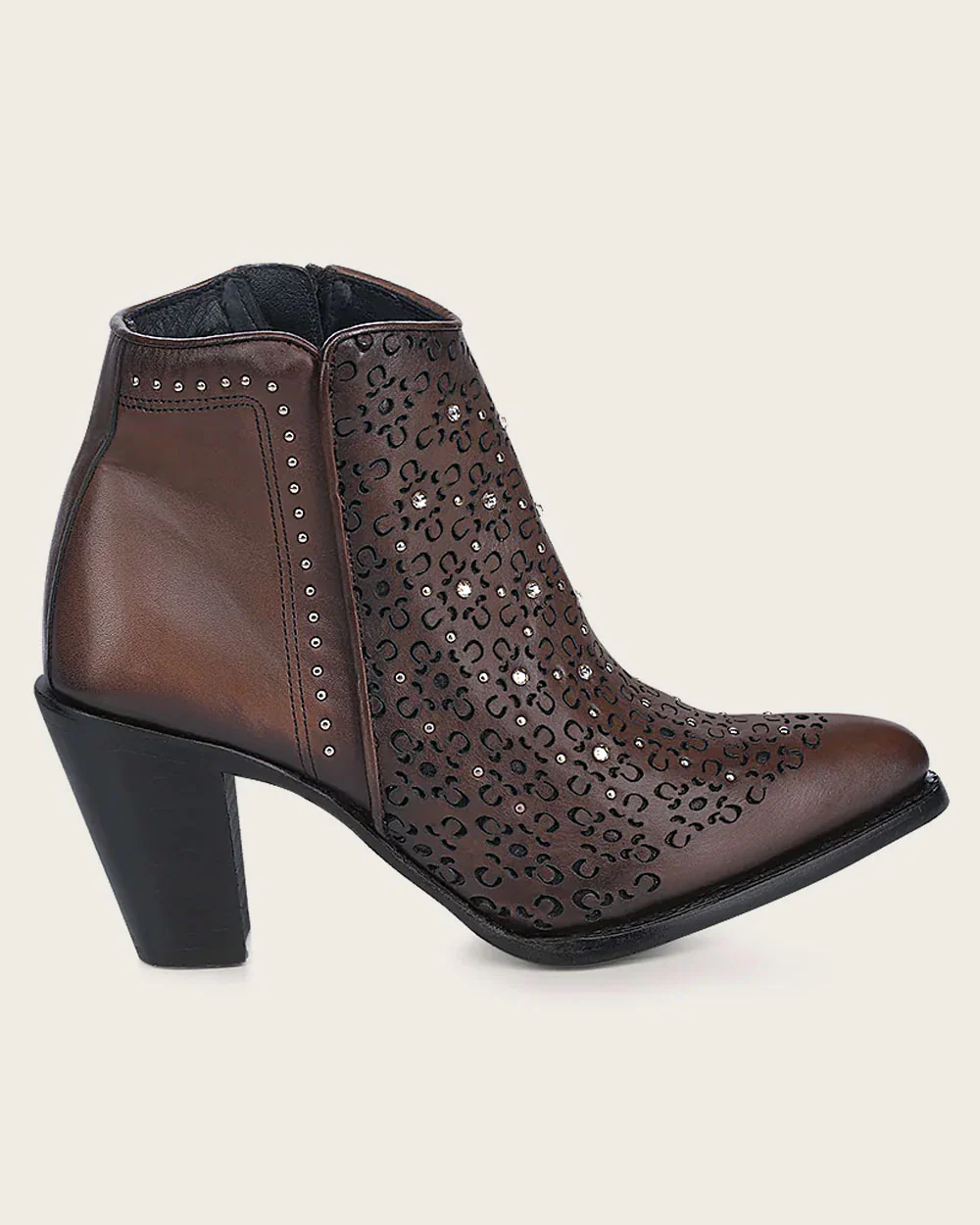 Ankle honey bootie with crystals 7 Ankle honey bootie with crystals