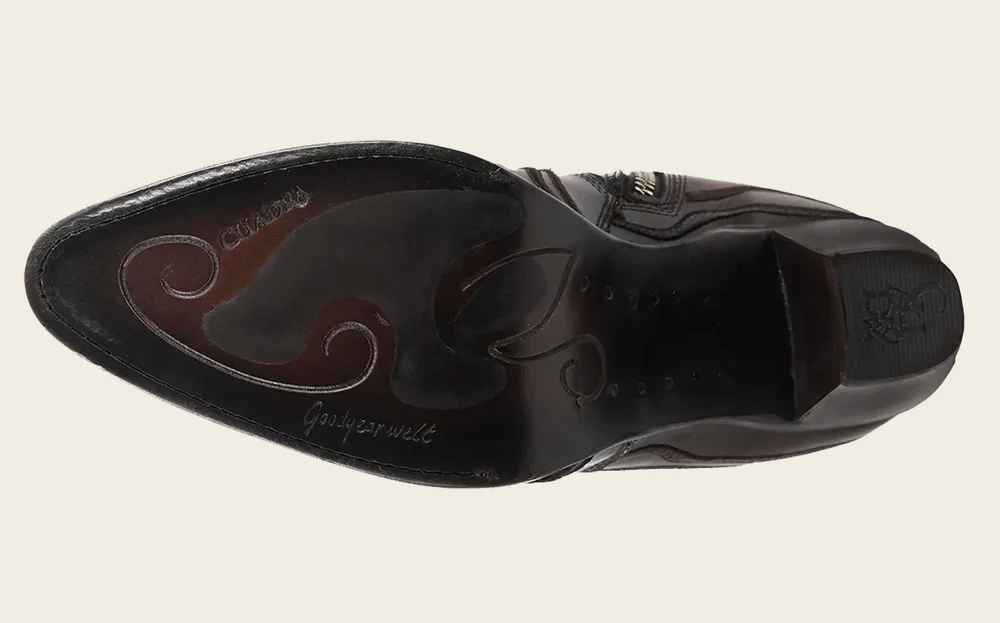 Ankle embroidery brown bootie 8 Ankle embroidery brown bootie