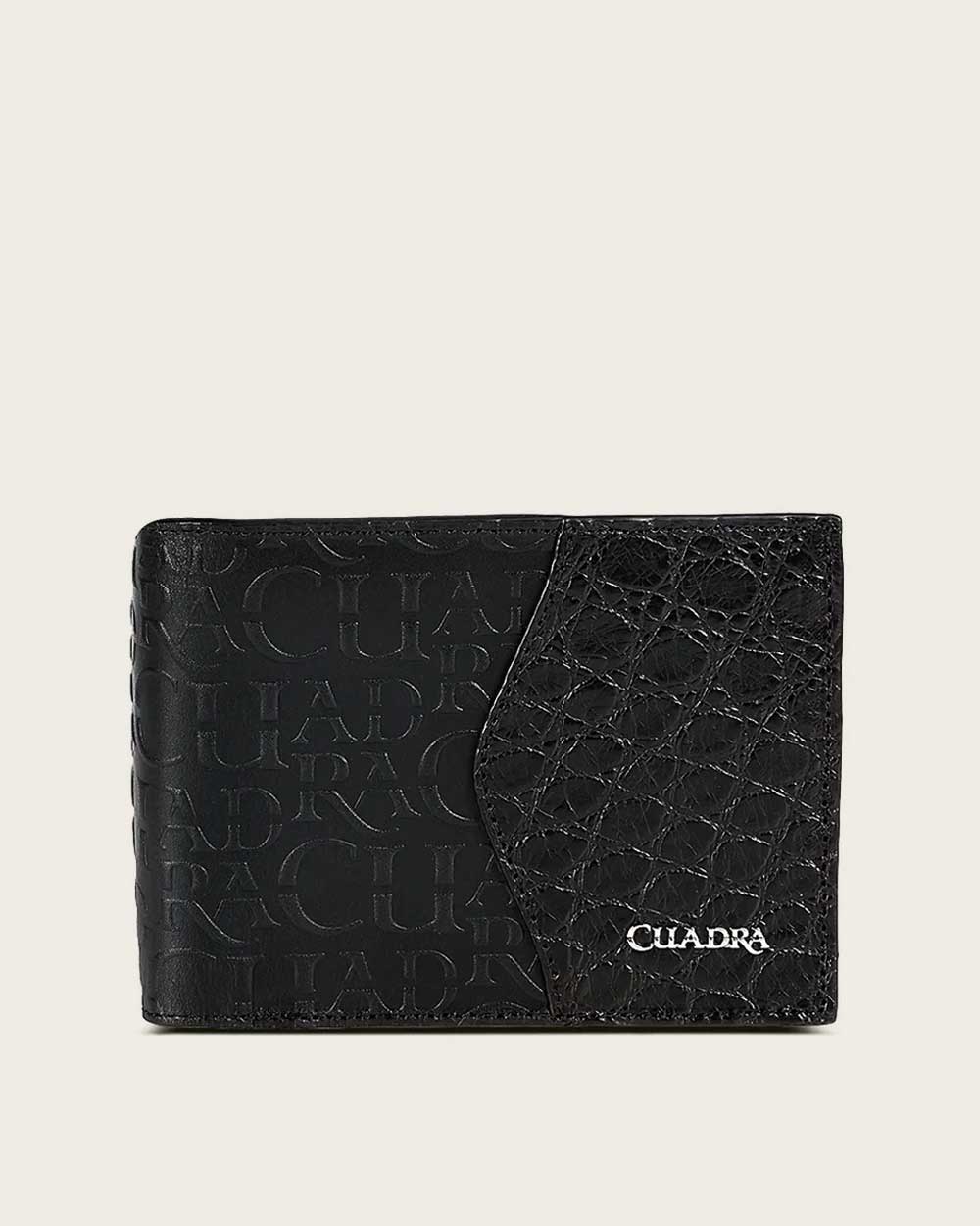 Black bifold exotic wallet 13 Black bifold exotic wallet
