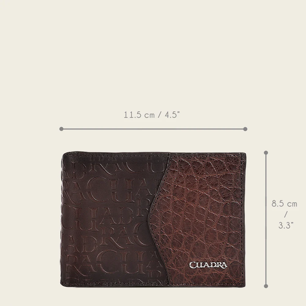 Dark Brown exotic wallet 18 Dark Brown exotic wallet
